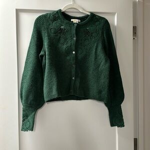Boden Lacey green sweater
